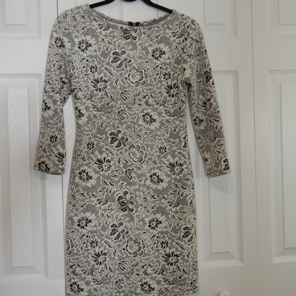 Winter knit dress